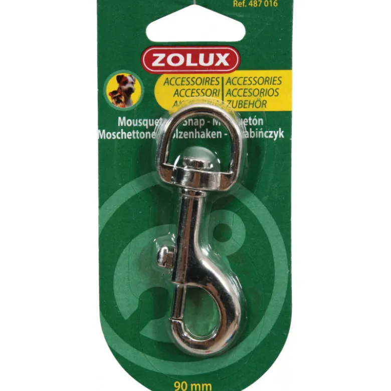 Zolux mousqueton metal 90mm 487016 - ZOLUX
